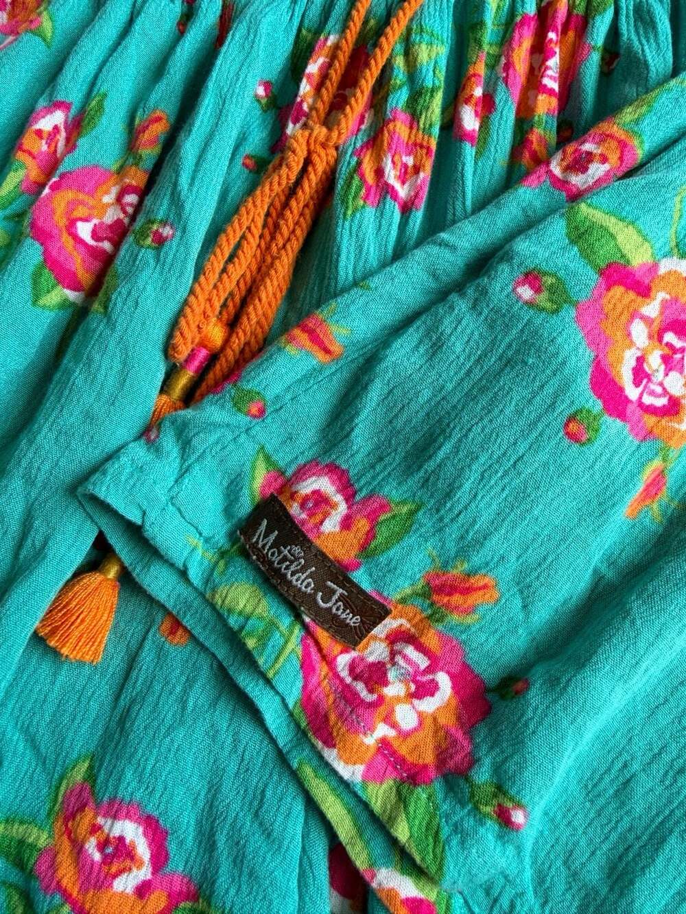 Matilda Jane Tropical Print Beachy Resort Wear Shorts Size M - Picture 3 of 5